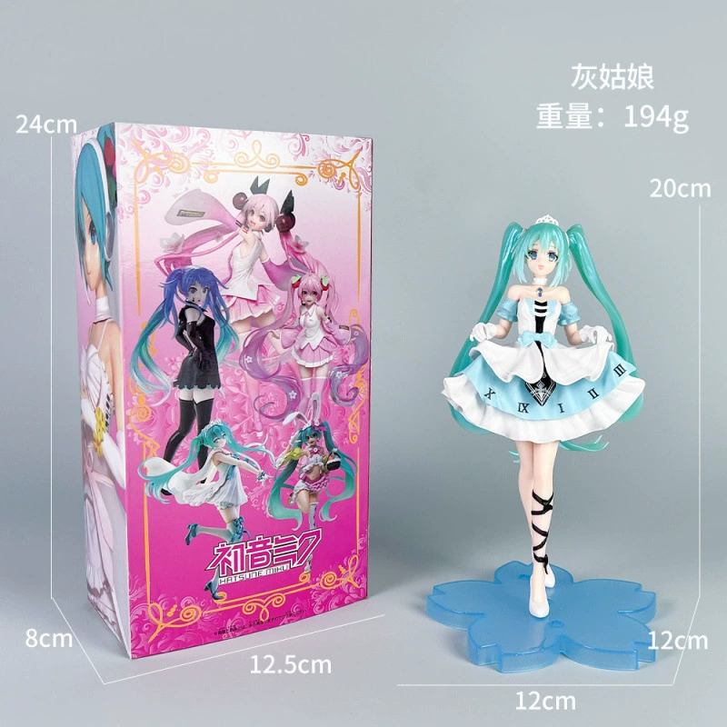 Фигурка Hatsune Miku, 20 см, многопозовая аниме модель, варианты в коробке/в пакете