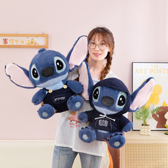 スウェットシャツ ステッチぬいぐるみ かわいいストラップ リロとスティッチ人形 ソファ枕 誕生日プレゼント