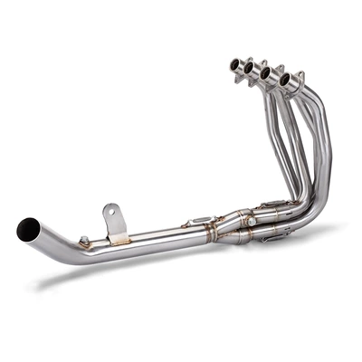 Exhaust pipe modification accessories suitable for Kawasaki ZX4R motorcycle exhaust pipe modification ZX-4RR front section middle section (Exhaust pipe) - zx4r-front-section