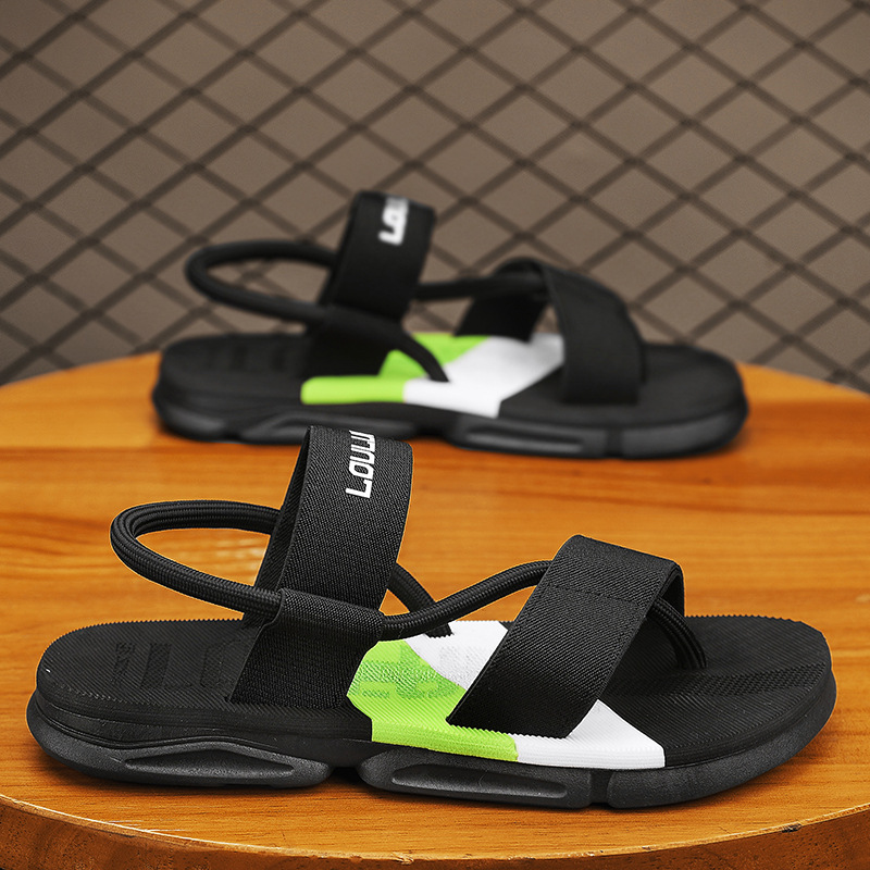 Zapatillas de flip flop para hombres personales de verano conducir sandalias de playa de doble propósito zapatillas vietnamitas antideslizantes antideslizantes
