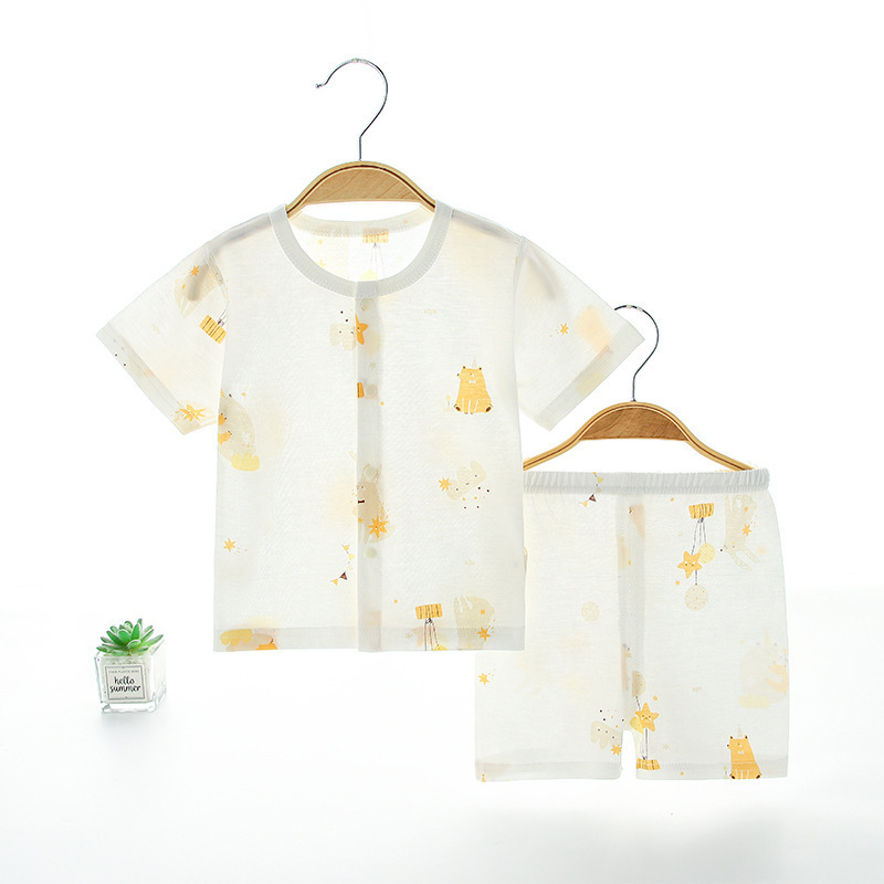 짧은 소매 세트 포옹 파티 여름