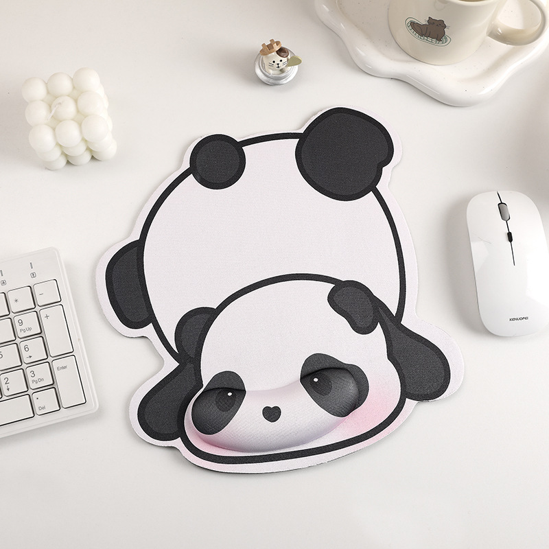 Alfombrillas de ratón transfronterizas, divertidas y variadas, reposamuñecas, alfombrillas de ratón de alta calidad con formas especiales, alfombrillas de ratón de dibujos animados para hombres y mujeres
