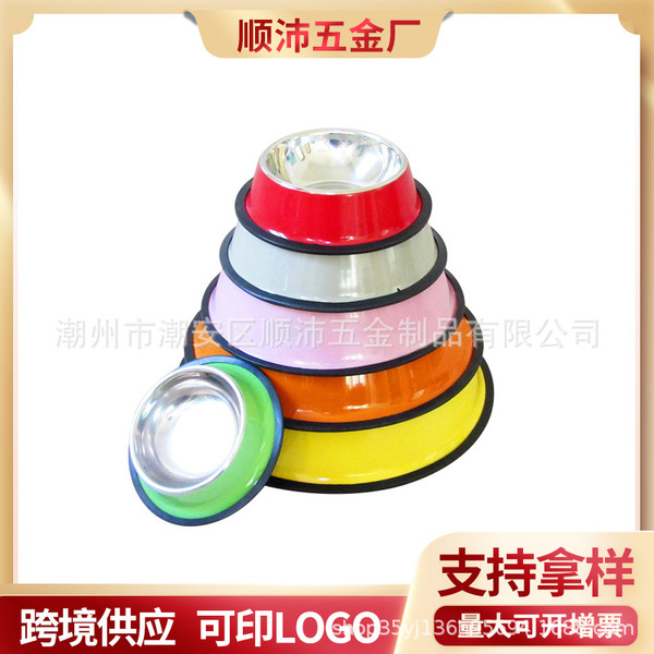 non-slip dinner plate stainless steel