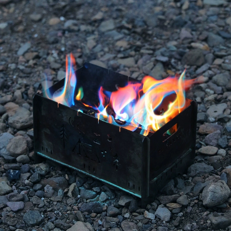 Outdoor colorless flavor flame powder Magicfire camping bonfire party party magic color change powder