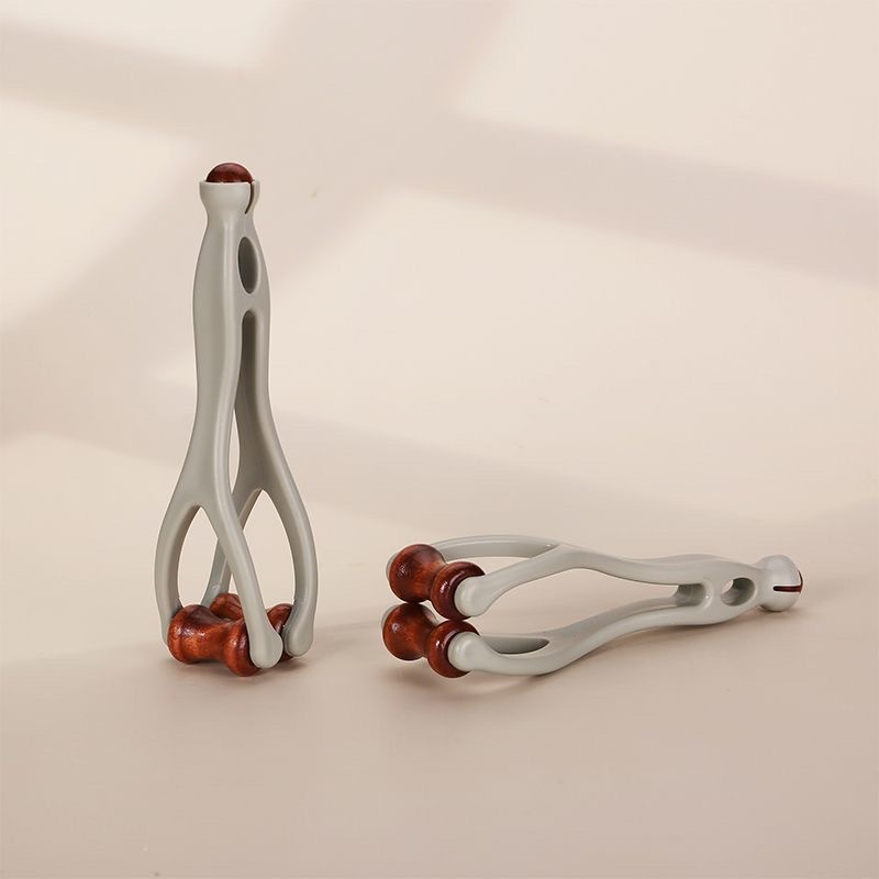 Bian Stone Finger Massage Tool Wooden Hand Joint Roller for Home Hand Care 20g specifications