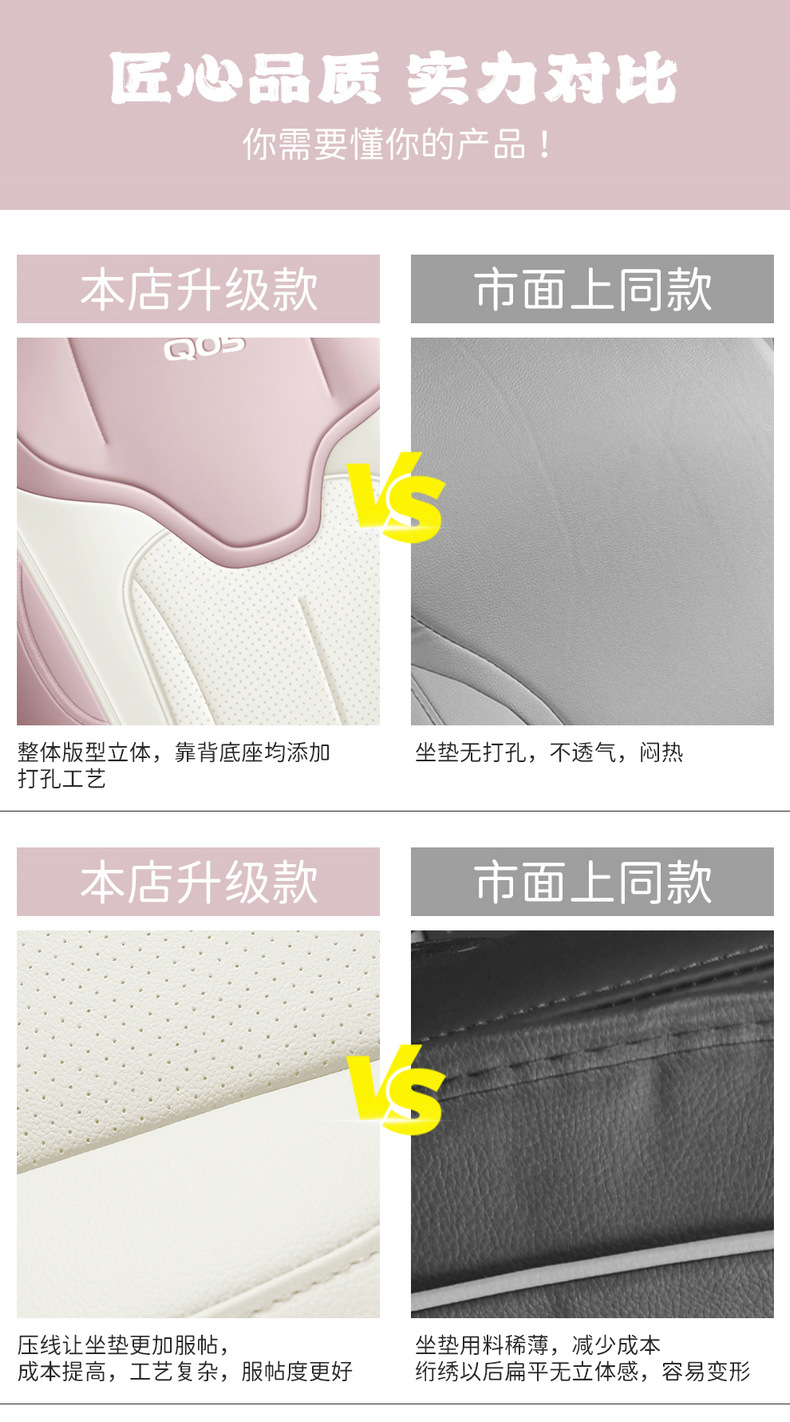 2026 Changan New Qiyuan Q05 Seat Covers, All-Season Full Coverage Special Seat Covers, Car Seat Cushions 26 Models Origin