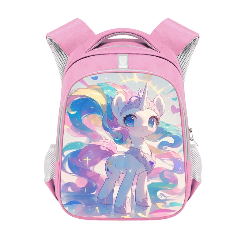Pony, светоотражающий вместительный рюкзак для учащихся, полиэстер