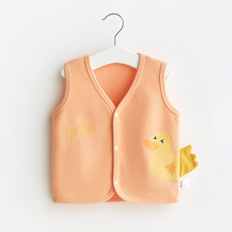 Chaleco para bebé para primavera y otoño, cárdigan de exterior, chaqueta sin mangas para niños pequeños, niños y niñas de un año, chaleco para bebé.