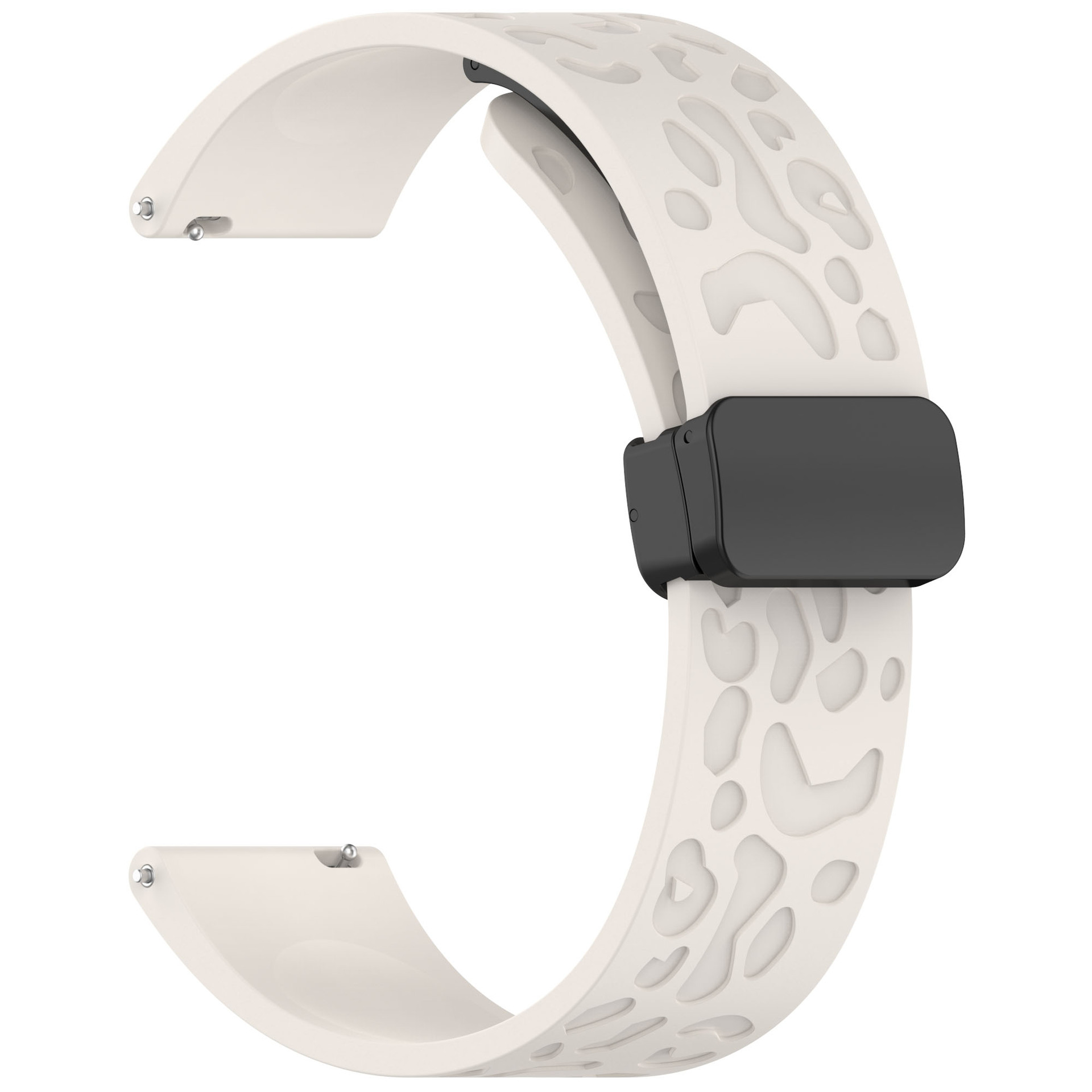 Compatible with the universal leopard print magnetic clasp strap of Huawei and Samsung Galaxy watch5 pro watch5 undefined