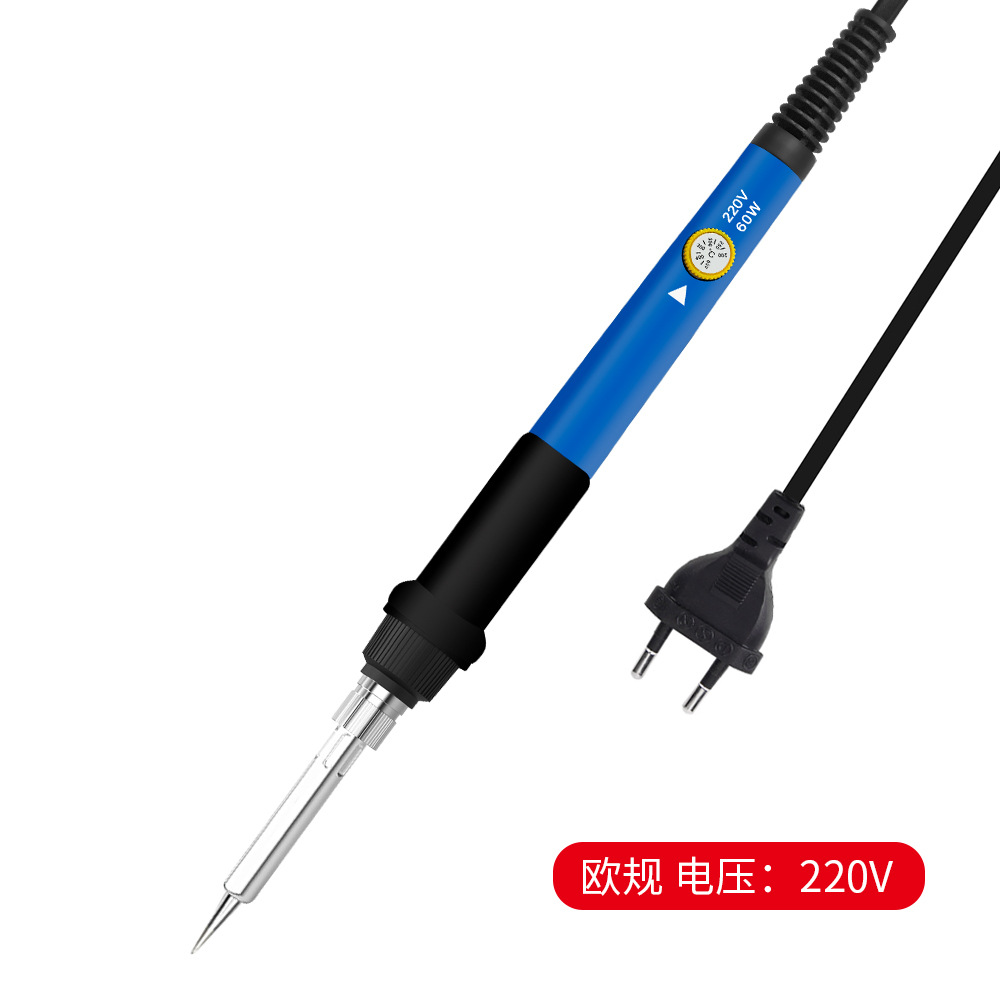 Temperatura constante de soldadura eléctrica traje de hierro temperatura ajustable 60W estándar europeo/estándar británico/110V Estándar Americano/220V máquina de soldadura herramienta de soldadura