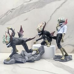 超自然武装ダンダンパーティーのフィギュアが高倉健エカロンモデルに変身、インスタントラーメンの風景装飾品