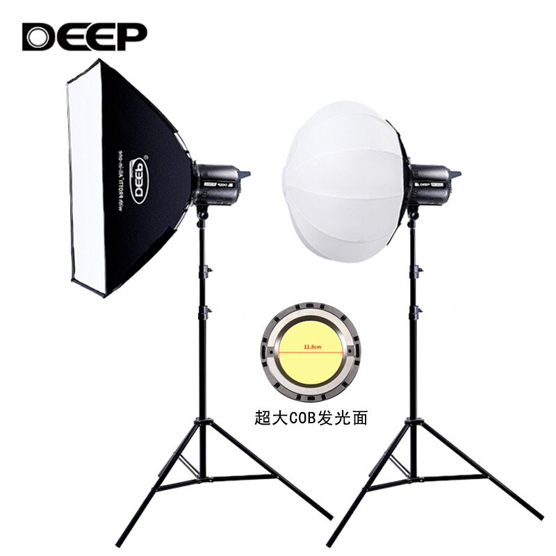德普（DEEP）150W一体式摄影灯led直播补光灯人像拍摄打光灯拍照