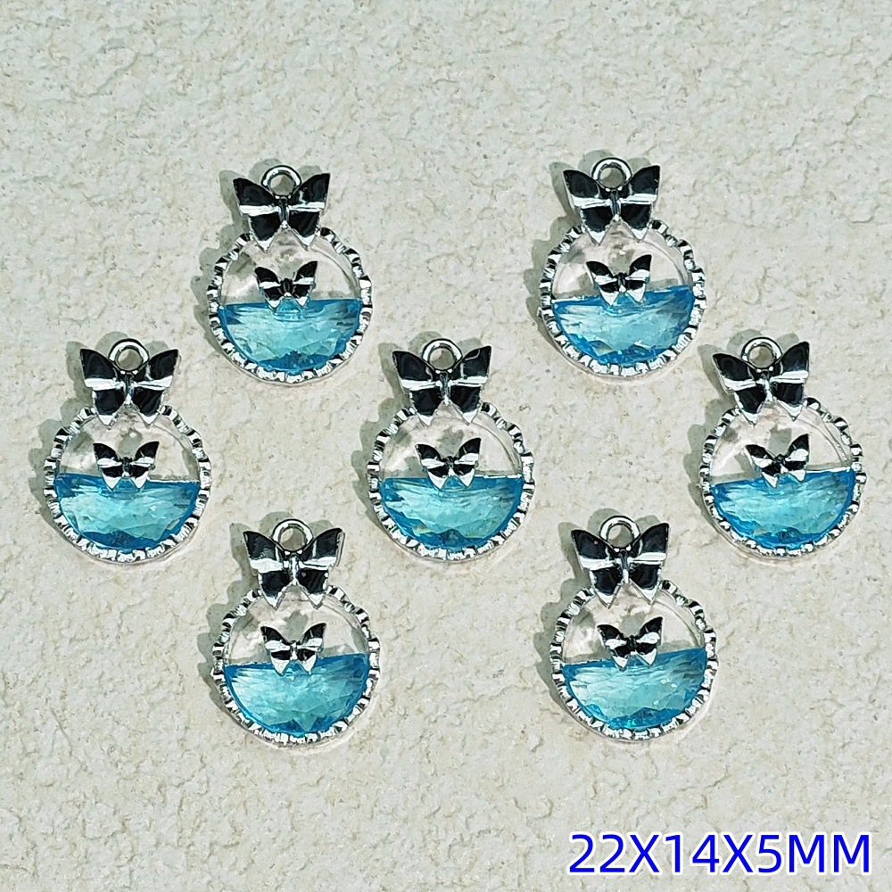 Exquisitos accesorios de joyería colgante de diamante de alta protección ultravioleta al por mayor collar DIY artesanal colgante de materiales de ropa de pulsera