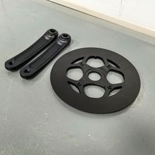 适用 M200/M215/M315/M410/M420 等八方中置电机 42T牙盘 带护盘