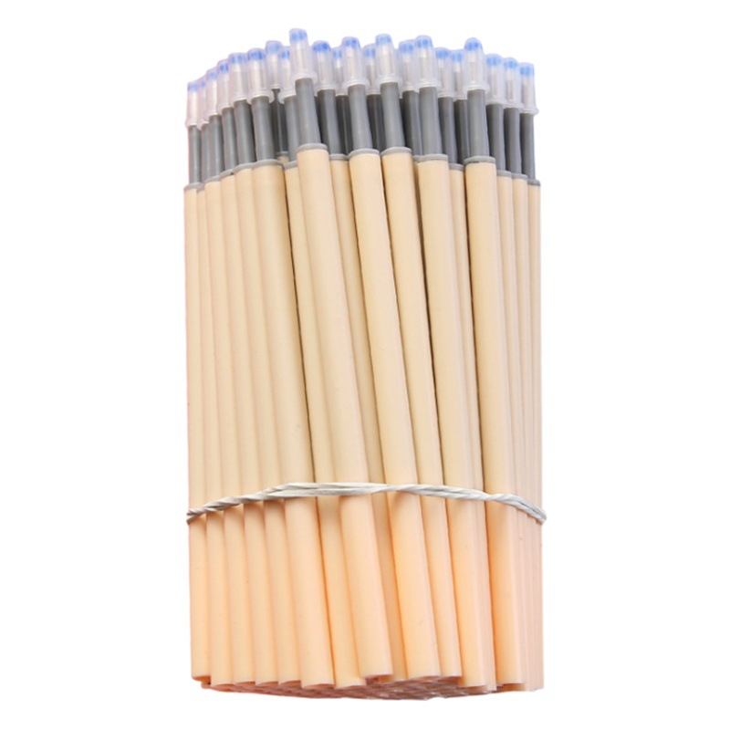 Morandi Series Press Gel Pen Refill Black 0.5mm Signature Pen Refill Bullet Waterborne Replacement Refill