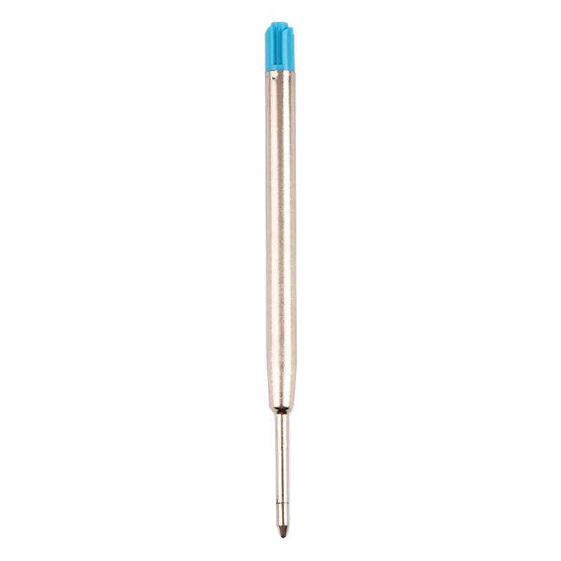 Factory Wholesale 1.0mm Metal Ballpoint Pen Refill Press Rotating Metal 424 Ink Refill Set Engraving LOGO