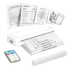 小型迷你热敏打印机可连接手机电脑A4跨境云打印标签机蓝牙连接