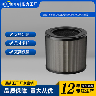 Compatible with Philips Air Purifier 900 Series High-Efficiency Hepa Formaldehyde Removal Filter Ac0950/Ac0951