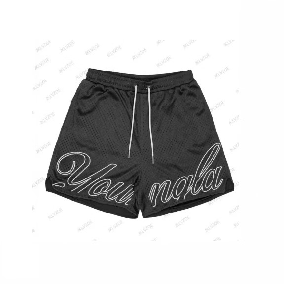 2025 Summer New Women's Sports Mesh Quick-Drying Men's Shorts Fashionable Boxing Training Fitness Basketball Casual