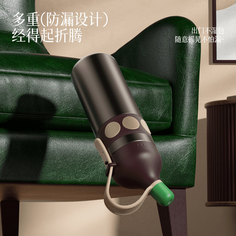 世大家复古吸管保温杯女高颜值2025新款户外运动水杯高档商务礼品|undefined
