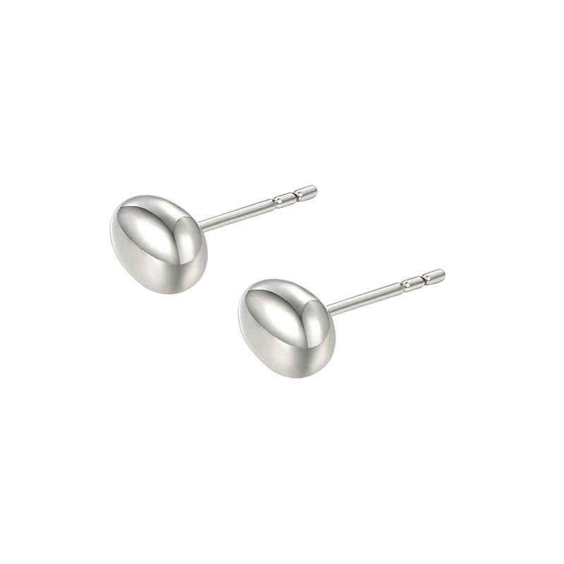 Xuping joyas irregulares brillante agujas rectas orejas de aguja chatter con el mismo estilo simple diario fácil de poner pendientes de arroz al por mayor