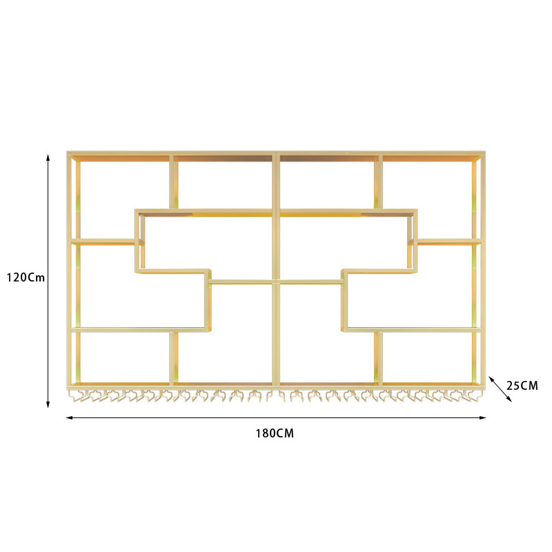 C 180*25*120 골드 (조명 포함)