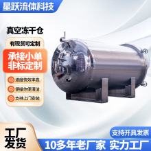 大型真空冻干仓全自动猕猴桃零食冷冻干燥机鸡胸肉低温真空冷冻仓