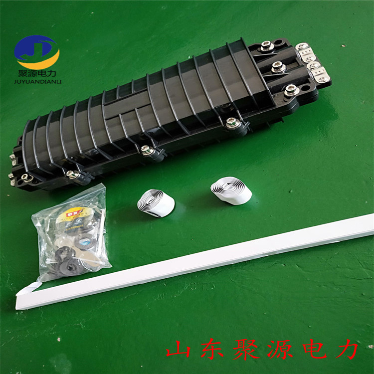 架空地埋管道用光缆接头盒AJS四孔24芯PC塑料接头盒