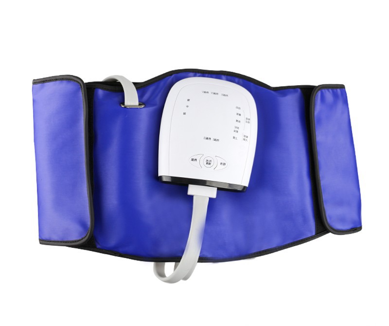 震动发热气压腰部按摩仪器 热震气波按摩仪