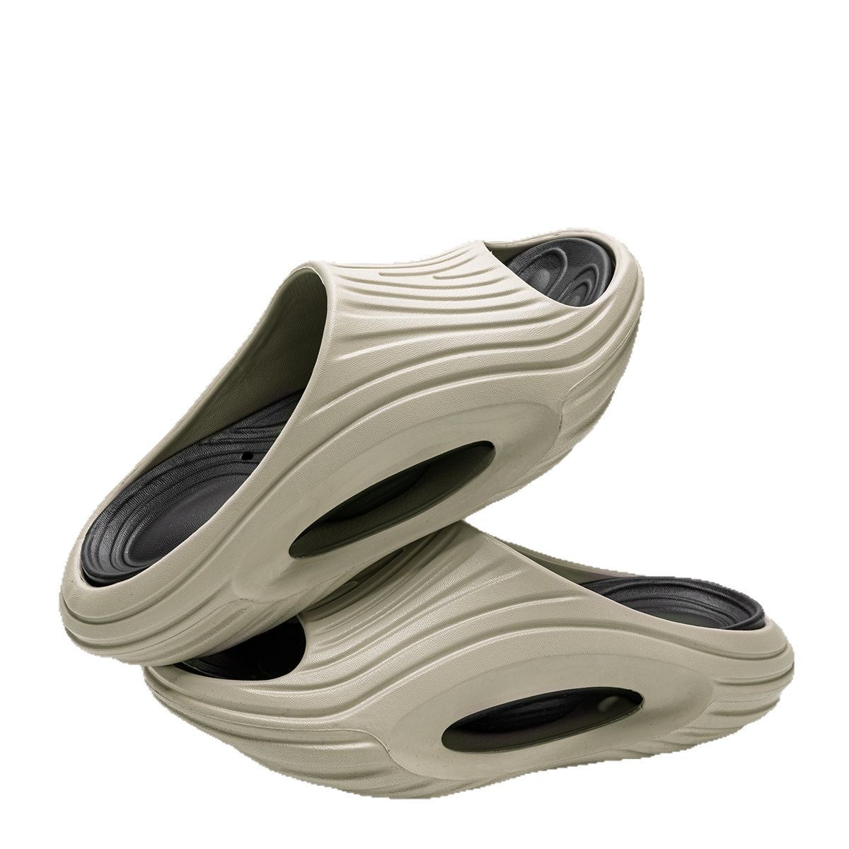 Zapatillas de playa para hombres al aire libre antideslizante y resistente al desgaste en el hogar baño Eva zapatillas de playa para mujeres