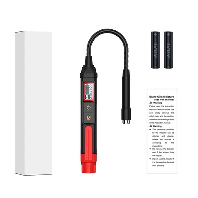 HABOTEST Huabo HT663L Brake Fluid Moisture Detecting Pen Automobile Motorcycle Brake Fluid Moisture Tester (Avtomobil diaqnostika alətləri) - ht663l-with-battery