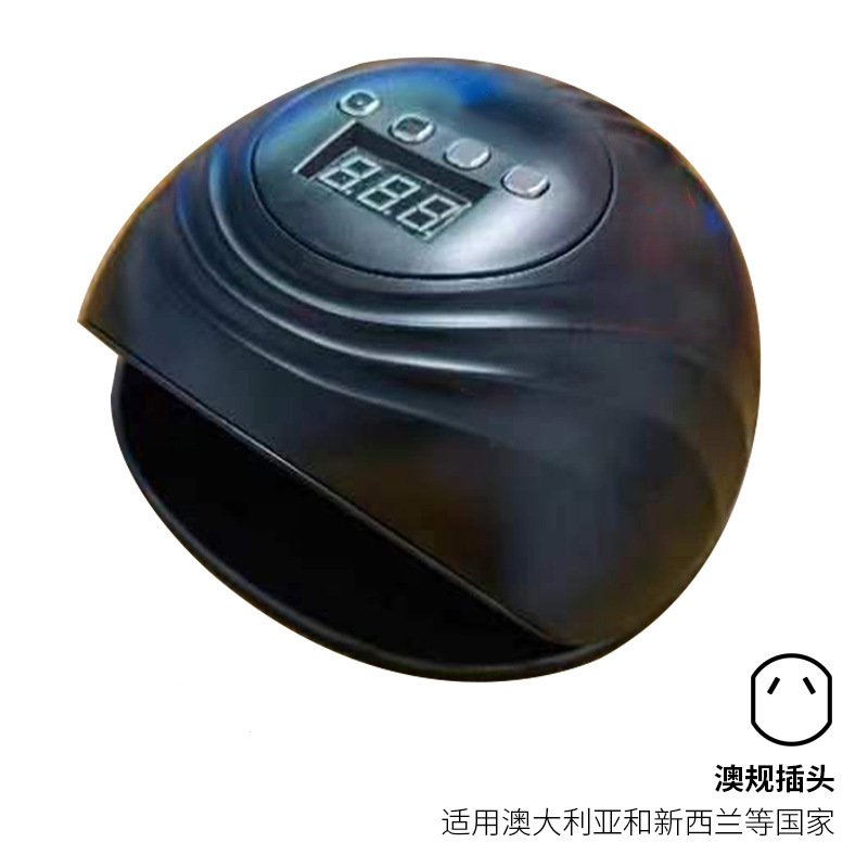 Lámpara de uñas de luz roja de alta potencia de 86W, lámpara de fototerapia UV LED para uñas, lámpara inteligente para curar uñas, transfronteriza