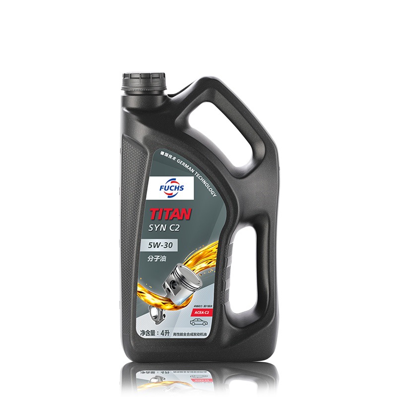 福斯FUCHS 机油 泰坦 MC 新分子油 5W-30 全合成机油 SP级 4L包邮