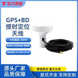 BD+GPS双模授时GNSS高精度导航仪船用航海GPS蘑菇头户外天线