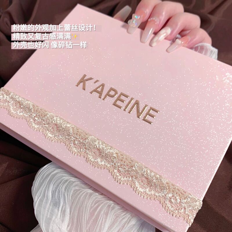 Capel 12-Color Lace Eyeshadow Dream Goddess Matte Pearlescent Blush Highlighter Powder Gel Liquid Eyeshadow Palette Capel 12-Color Lace Eyeshadow Dream Goddess Matte Pearlescent Blush Highlighter Powder Gel Liquid Eyeshadow Palette
