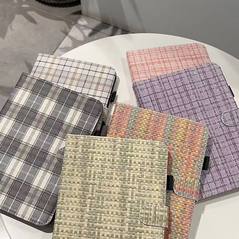Applicable to Xiaoxin pad11 book-style protective cover iPad10.9 woven pattern matepad11.5 buckle flat shell Applicable to Xiaoxin pad11 book-style protective cover iPad10.9 woven pattern matepad11.5 buckle flat shell