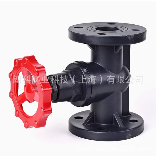 PVC塑料截止阀PVC法兰塑料截止阀J41F生产厂家DN50DN80DN100