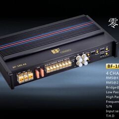 2025 クラス AB 4x180W カーオーディオアンプ/4 ウェイアンプ/カーアンプ 4 ウェイ