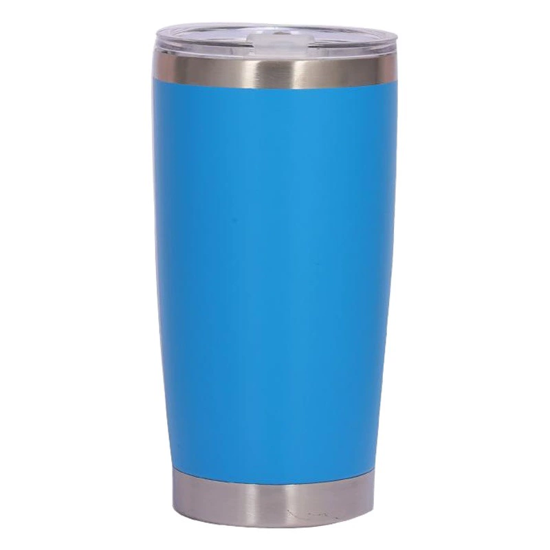 Трансграничные эксклюзивные для 20 унций Кубок автомобиля 304 из нержавеющей стали двухслойной вакуумной изоляции Кубок пластиковый спрей чашки льда пива оптом