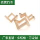 Solid Wood Moon Bracket Bedroom Desktop Moon Lamp Crystal Ball Practical Ornaments Night Light Combination Wooden Bracket