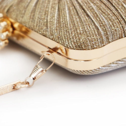New evening bag, fashionable diamond-encrusted clutch bag, cross-border cheongsam dress, ladies hand-held evening bag, Clutch bag