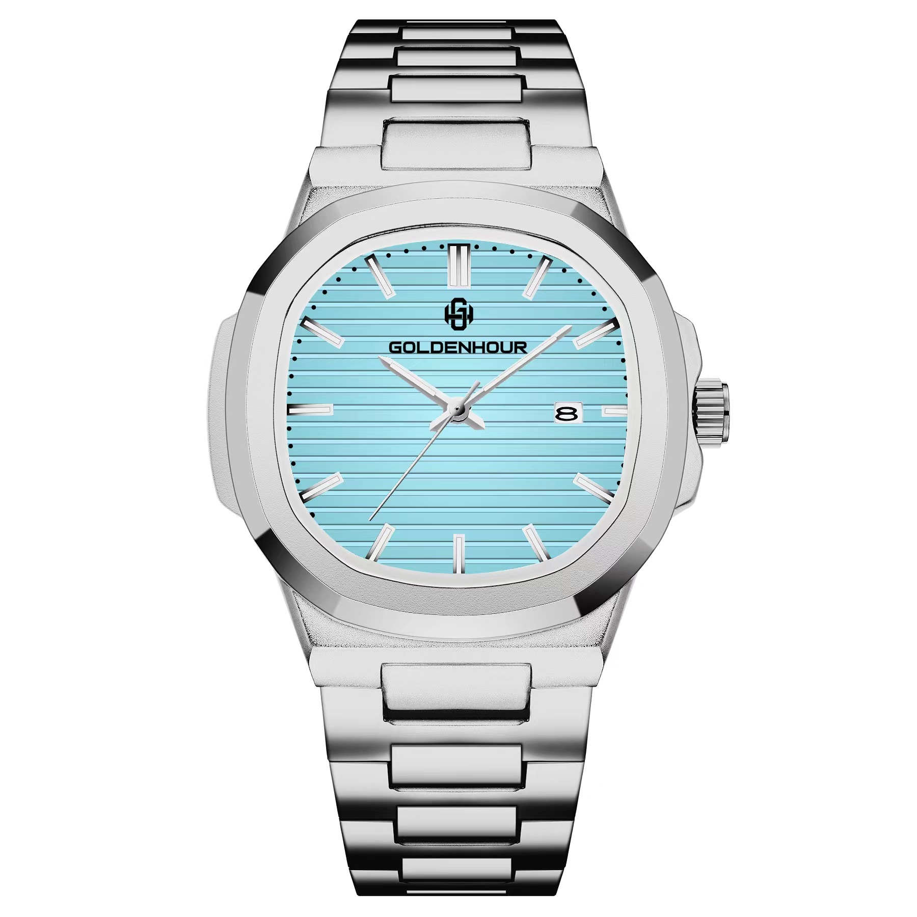 실버 쉘 티파니 블루 표면