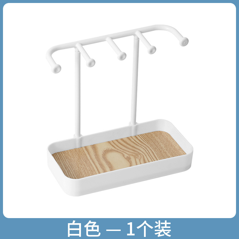 ジュエリー収納棚白色多機能ネックレス棚指輪収納ケース化粧台家庭用アクセサリー棚イヤリング棚|undefined
