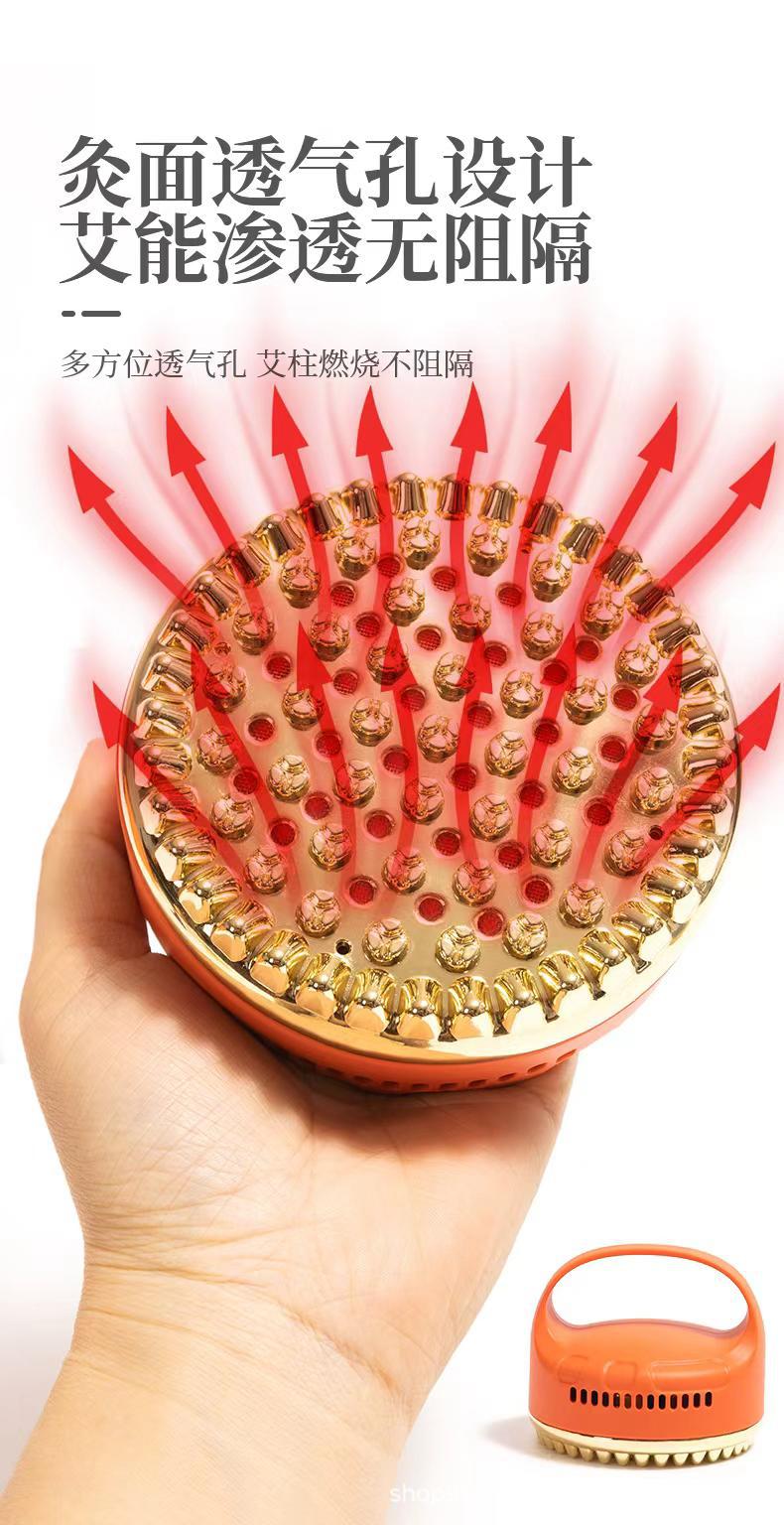 Brass Meridian Gua Sha Massage Brush Full Body Scraping Tool for Abdomen Shoulder Neck Legs Waist Moxibustion Back Care specifications