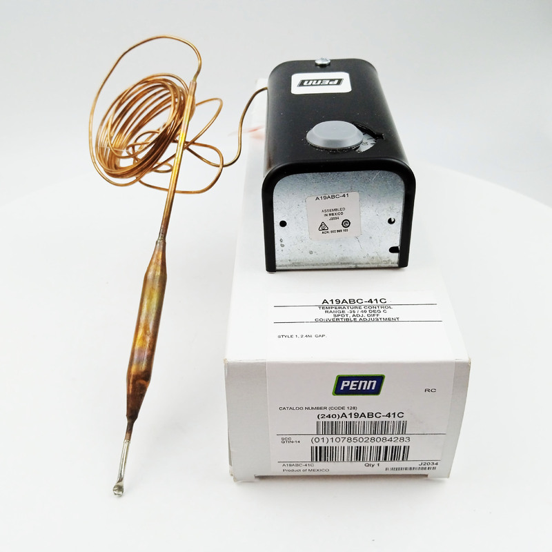 Johnson Johnson A19ABC-41C central air conditioning temperature limit controller temperature controller antifreeze switch