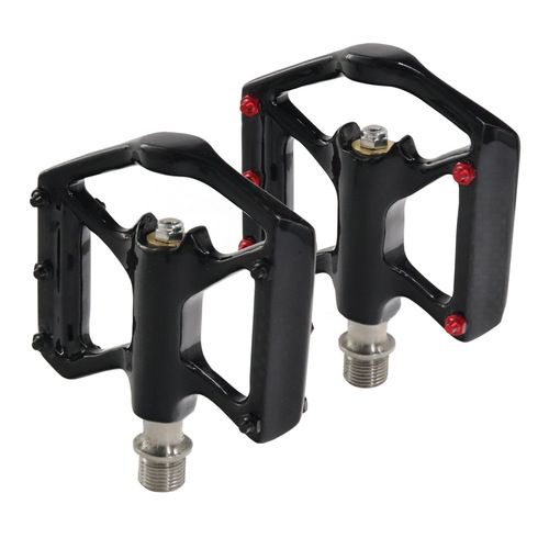 Ultra-light carbon fiber titanium alloy bearing pedals for road bikes 3 Pelin mountain bike pedals
