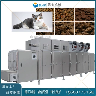 德伦90型饲料膨化机 宠物粮饲料机器 时产1吨饲料膨化机成型机