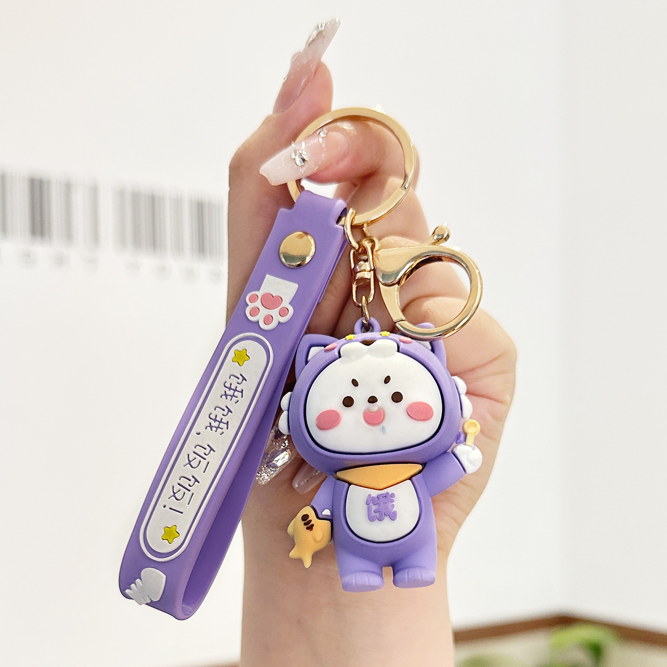 Venta directa de fábrica llavero colgante pequeño muñeca tridimensional llavero de coche mochila escolar colgante puesto al por mayor productos pequeños