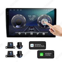 热销9/10寸车载安卓GPS导航收音机多功能汽车播放器带carplay智能