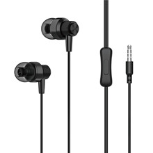 GE05跨境新品入耳式手機有線耳機線控帶麥新款潮流游戲耳塞